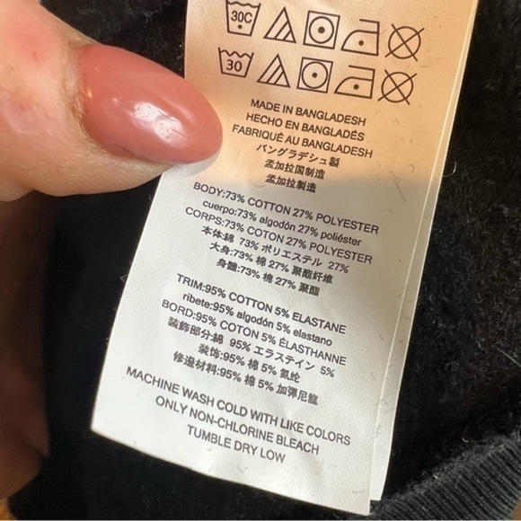 Michael Kors Black Pullover 1/4 Quarter Zip Men’z Size XL - Picture 5 of 7